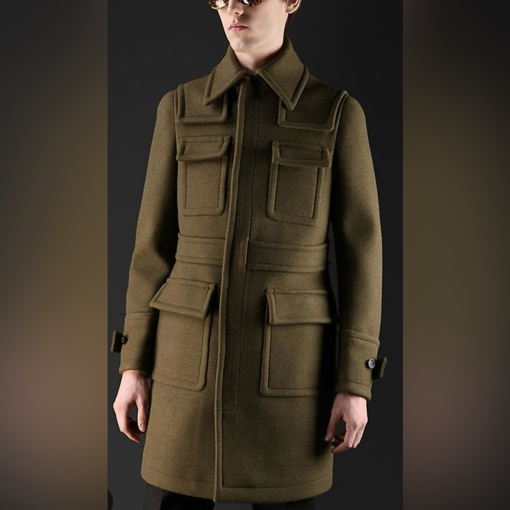 Men's Classic Military Style Coat